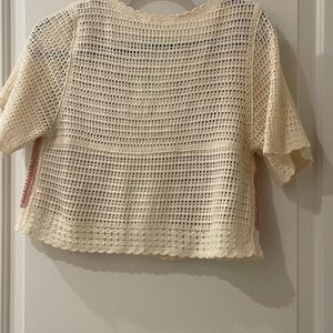 Cute knit top.